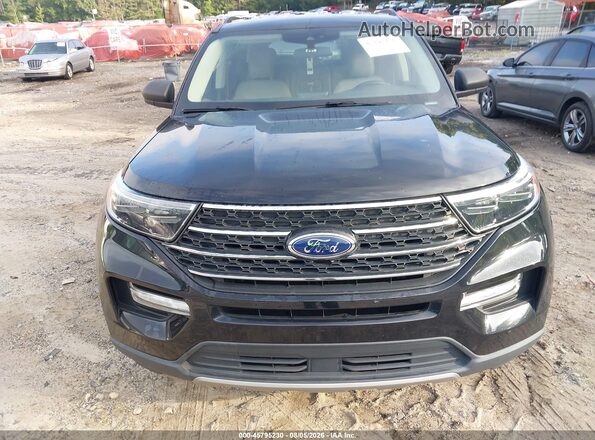 1FMSK7DH8NGA50490 2022 FORD EXPLORER Black Vista frontal