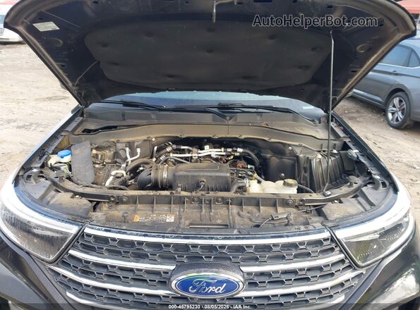 1FMSK7DH8NGA50490 2022 FORD EXPLORER Black Vista trasera