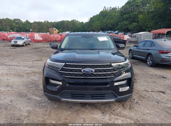 1FMSK7DH8NGA50490 2022 FORD EXPLORER Black Vista del cuadro de instrumentos
