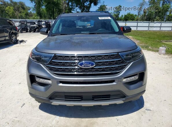 1FMSK7DH8PGB76917 2023 FORD EXPLORER Gray წინა ხედი
