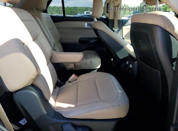 1FMSK7DH9LGB46366 2020 FORD EXPLORER Gray Vista interior trasera