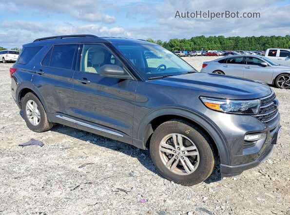 1FMSK7DH9LGB46366 2020 FORD EXPLORER Gray Delantero derecho