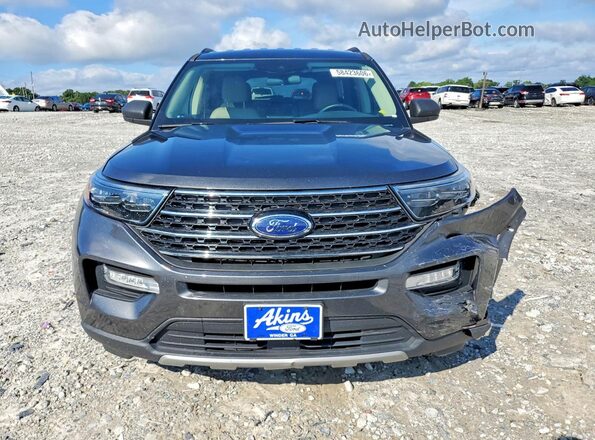 1FMSK7DH9LGB46366 2020 FORD EXPLORER Gray Vista frontal