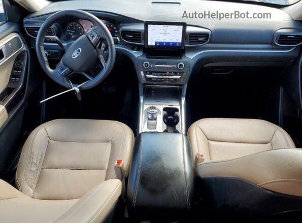 1FMSK7DH9LGB46366 2020 FORD EXPLORER Gray Vista del salpicadero