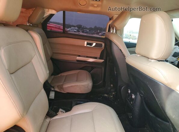 1FMSK7DH9LGD13034 2020 FORD EXPLORER Черный Вид задней части салона