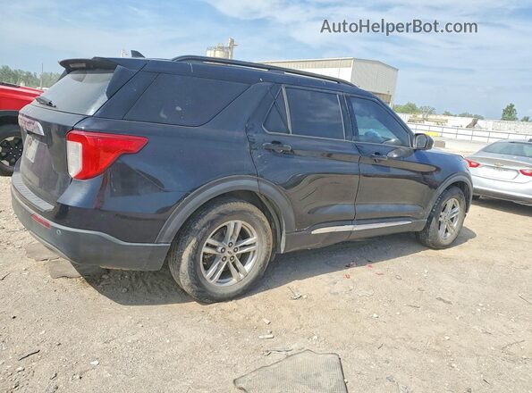 1FMSK7DH9LGD13034 2020 FORD EXPLORER Черный Задняя правая четверть
