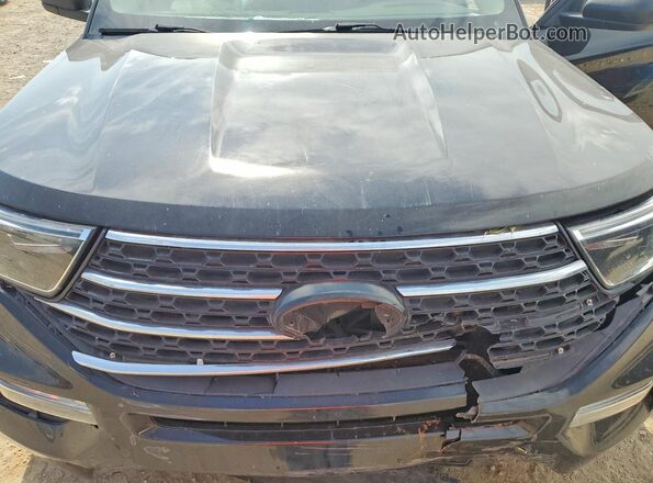 1FMSK7DH9LGD13034 2020 FORD EXPLORER Черный Вид подкапотного пространства
