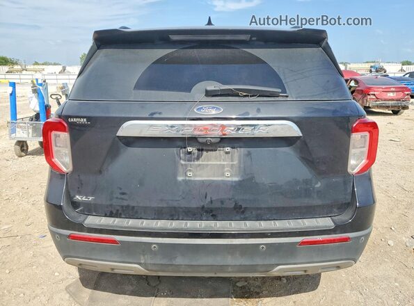 1FMSK7DH9LGD13034 2020 FORD EXPLORER Черный Вид сзади