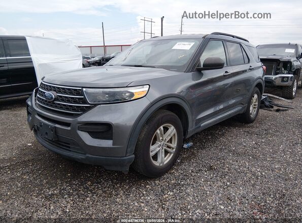 1FMSK7DH9MGC36926 2021 FORD EXPLORER Gray Przód lewy