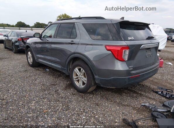 1FMSK7DH9MGC36926 2021 FORD EXPLORER Gray Tył lewy
