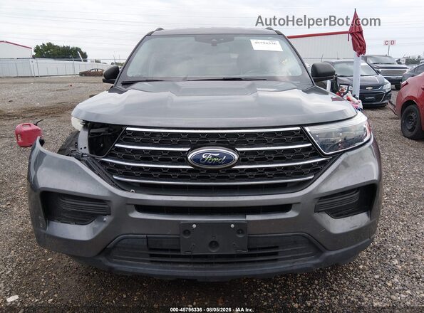 1FMSK7DH9MGC36926 2021 FORD EXPLORER Gray Widok wnętrza z tyłu