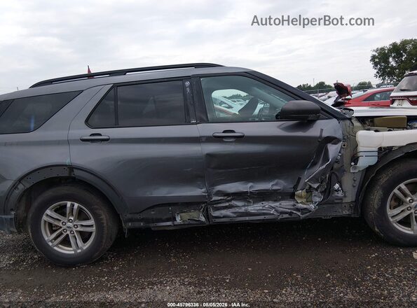 1FMSK7DH9MGC36926 2021 FORD EXPLORER Gray Widok wnętrza 360 stopni