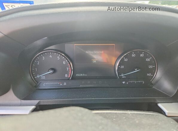 1FMSK7DH9NGA12248 2022 FORD EXPLORER Black ხელსაწყოთა პანელის ხედი