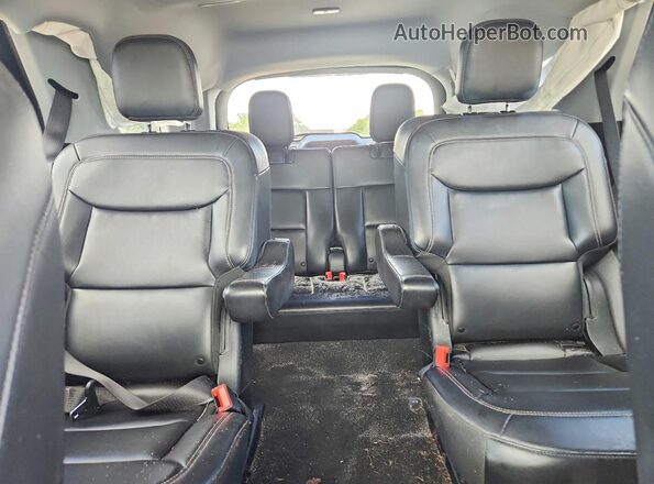 1FMSK7DH9NGA12248 2022 FORD EXPLORER Black უკანა სავარძლების ხედი