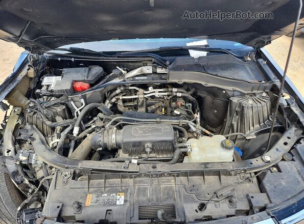 1FMSK7DH9NGA12248 2022 FORD EXPLORER Black ძრავის განყოფილების ხედი