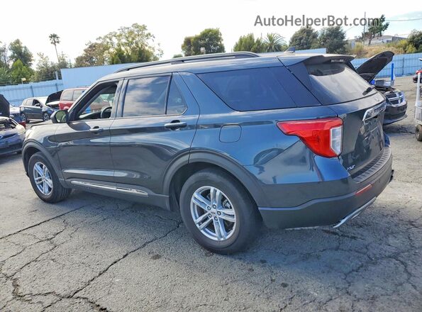1FMSK7DH9RGA50407 2024 FORD EXPLORER Charcoal Задня ліва чверть