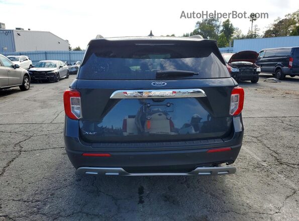 1FMSK7DH9RGA50407 2024 FORD EXPLORER Charcoal Вид ззаду