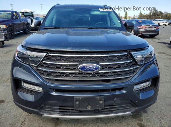 1FMSK7DH9RGA50407 2024 FORD EXPLORER Charcoal Вид спереду