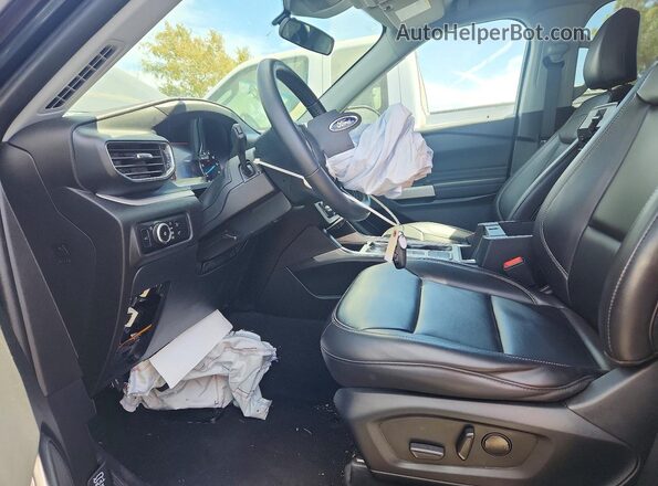 1FMSK7DH9RGA50407 2024 FORD EXPLORER Charcoal Вид салону спереду