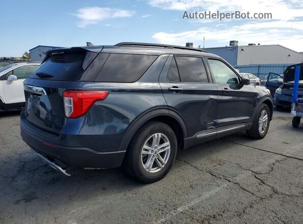 1FMSK7DH9RGA50407 2024 FORD EXPLORER Charcoal Задня права чверть