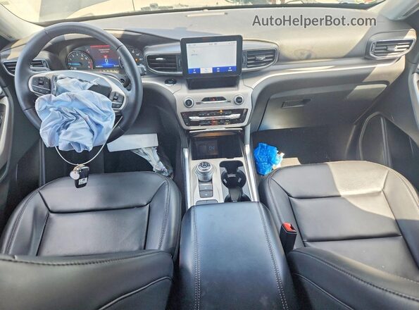 1FMSK7DH9RGA50407 2024 FORD EXPLORER Charcoal Вид панелі приладів