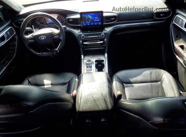 1FMSK7DHXLGA70592 2020 FORD EXPLORER Black Vista del salpicadero