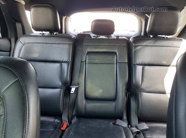1FMSK7DHXLGA70592 2020 FORD EXPLORER Black Vista de los asientos traseros