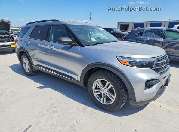 1FMSK7DHXLGC74633 2020 FORD EXPLORER Silver Delantero derecho