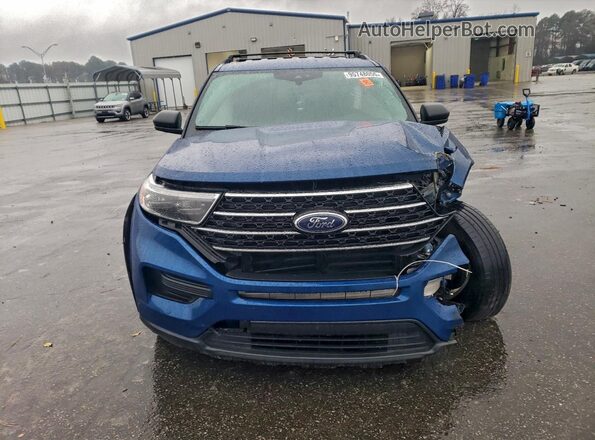 1FMSK7DHXLGD12362 2020 FORD EXPLORER Blue Вид спереду