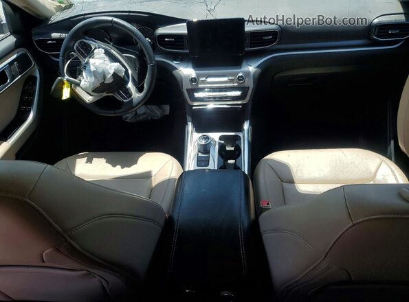 1FMSK7DHXMGA11866 2021 FORD EXPLORER White Вид панелі приладів