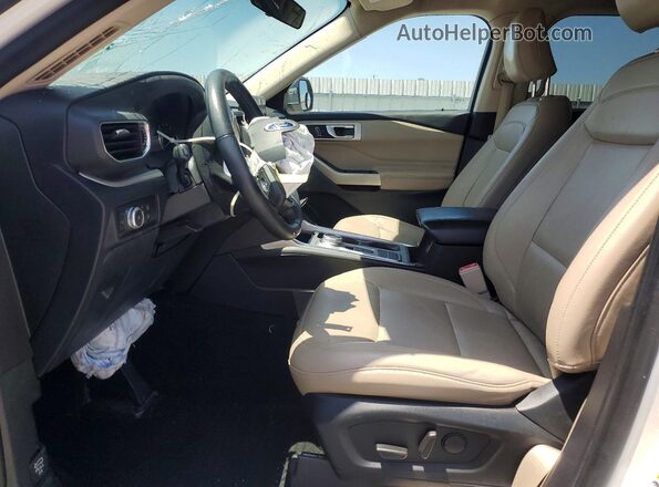 1FMSK7DHXMGA11866 2021 FORD EXPLORER White Вид салону спереду