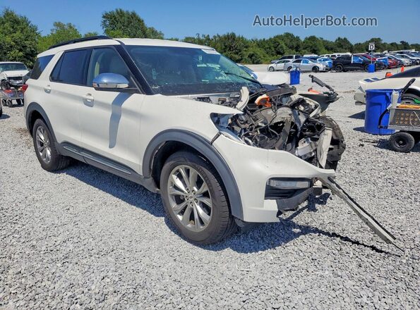 1FMSK7DHXMGA11866 2021 FORD EXPLORER White Передня права чверть