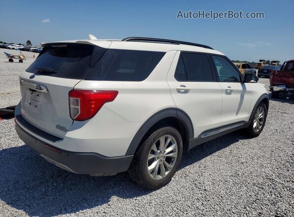 1FMSK7DHXMGA11866 2021 FORD EXPLORER White Задня права чверть
