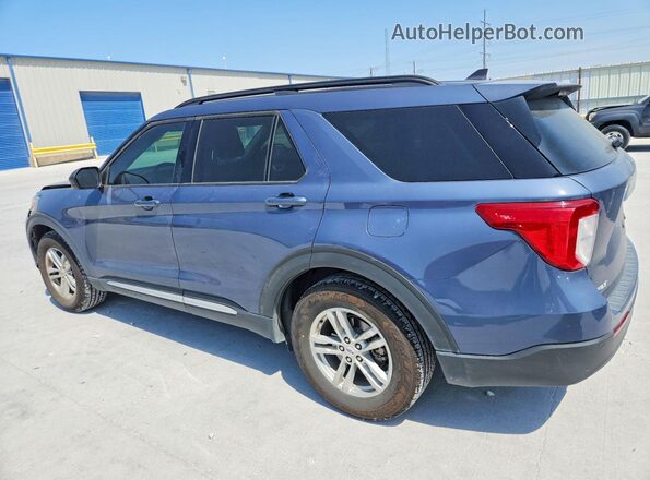 1FMSK7DHXMGA60484 2021 FORD EXPLORER Blue უკანა მარცხენა