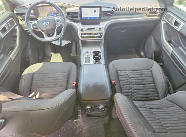 1FMSK7DHXMGA60484 2021 FORD EXPLORER Blue წინა პანელის ხედი
