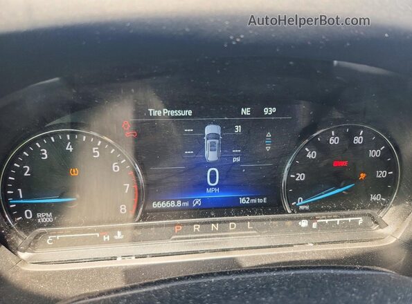1FMSK7DHXMGA60484 2021 FORD EXPLORER Blue ხელსაწყოთა პანელის ხედი