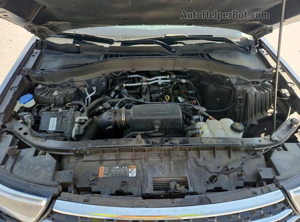 1FMSK7DHXMGA60484 2021 FORD EXPLORER Blue ძრავის განყოფილების ხედი