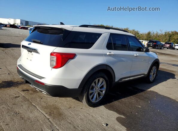 1FMSK7DHXMGA68407 2021 FORD EXPLORER White უკანა მარჯვენა