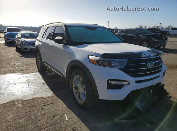 1FMSK7DHXMGA68407 2021 FORD EXPLORER White წინა მარჯვენა