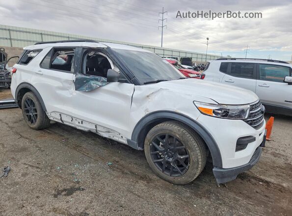 1FMSK7DHXMGB18240 2021 FORD EXPLORER White Передня права чверть