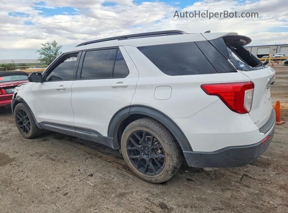 1FMSK7DHXMGB18240 2021 FORD EXPLORER White Задня ліва чверть
