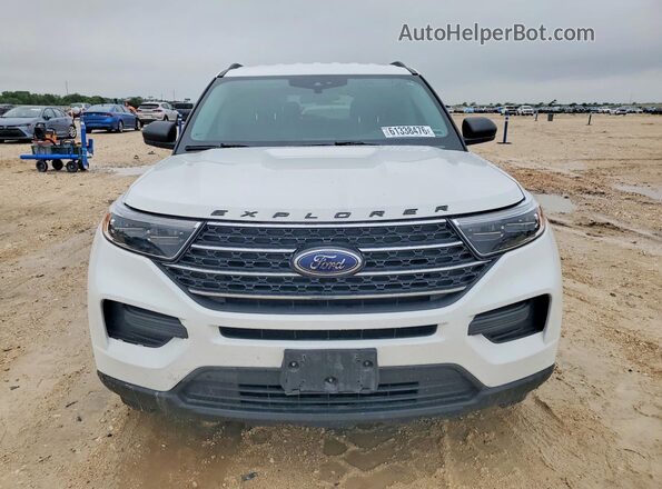 1FMSK7DHXMGB59385 2021 FORD EXPLORER Белый Вид спереди