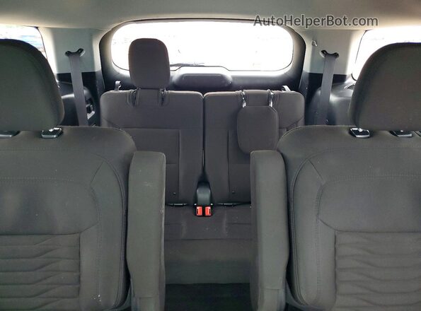 1FMSK7DHXMGB59385 2021 FORD EXPLORER Белый Вид задних сидений