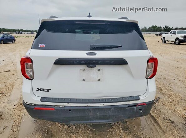 1FMSK7DHXMGB59385 2021 FORD EXPLORER Белый Вид сзади