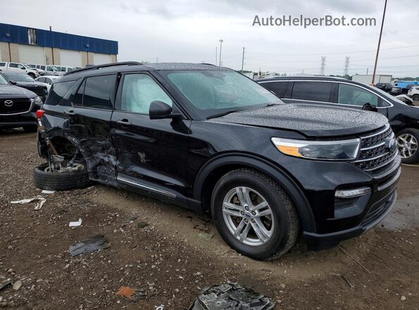1FMSK7DHXPGA05019 2023 FORD EXPLORER Black Передня права чверть