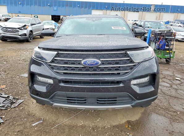 1FMSK7DHXPGA05019 2023 FORD EXPLORER Black Вид спереду