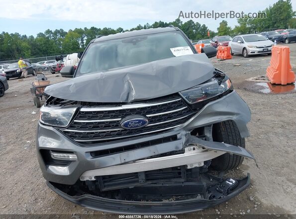 1FMSK7DHXPGA68928 2023 FORD EXPLORER Gray Вид щитка приладів