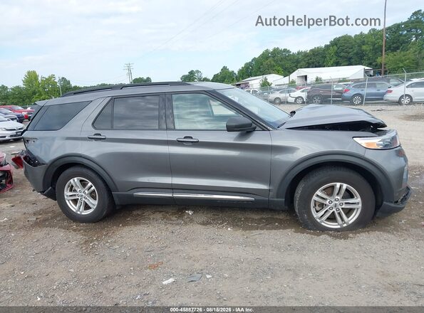 1FMSK7DHXPGA68928 2023 FORD EXPLORER Gray Вид задньої частини салону
