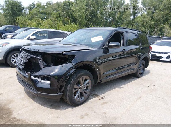 1FMSK7DHXRGA64879 2024 FORD EXPLORER Black Vista tres cuartos delantera izquierda