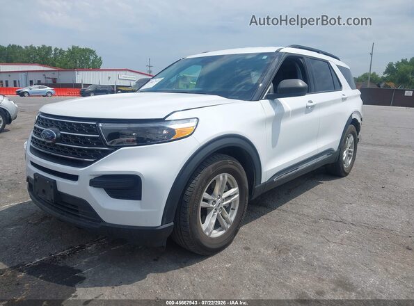 1FMSK7DHXRGA88633 2024 FORD EXPLORER White Передня ліва чверть